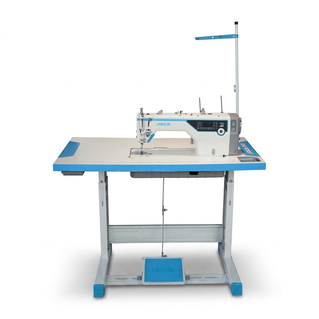 Collareta industrial automática Jack modelo A5B con mesa