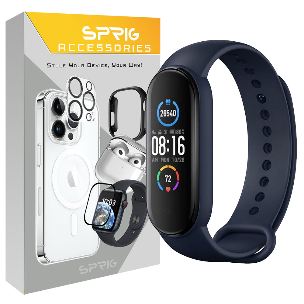 Ремешок Espreeg Silix-Mi для фитнес-браслета Xiaomi Mi Band 5/6/7 (12 мм)