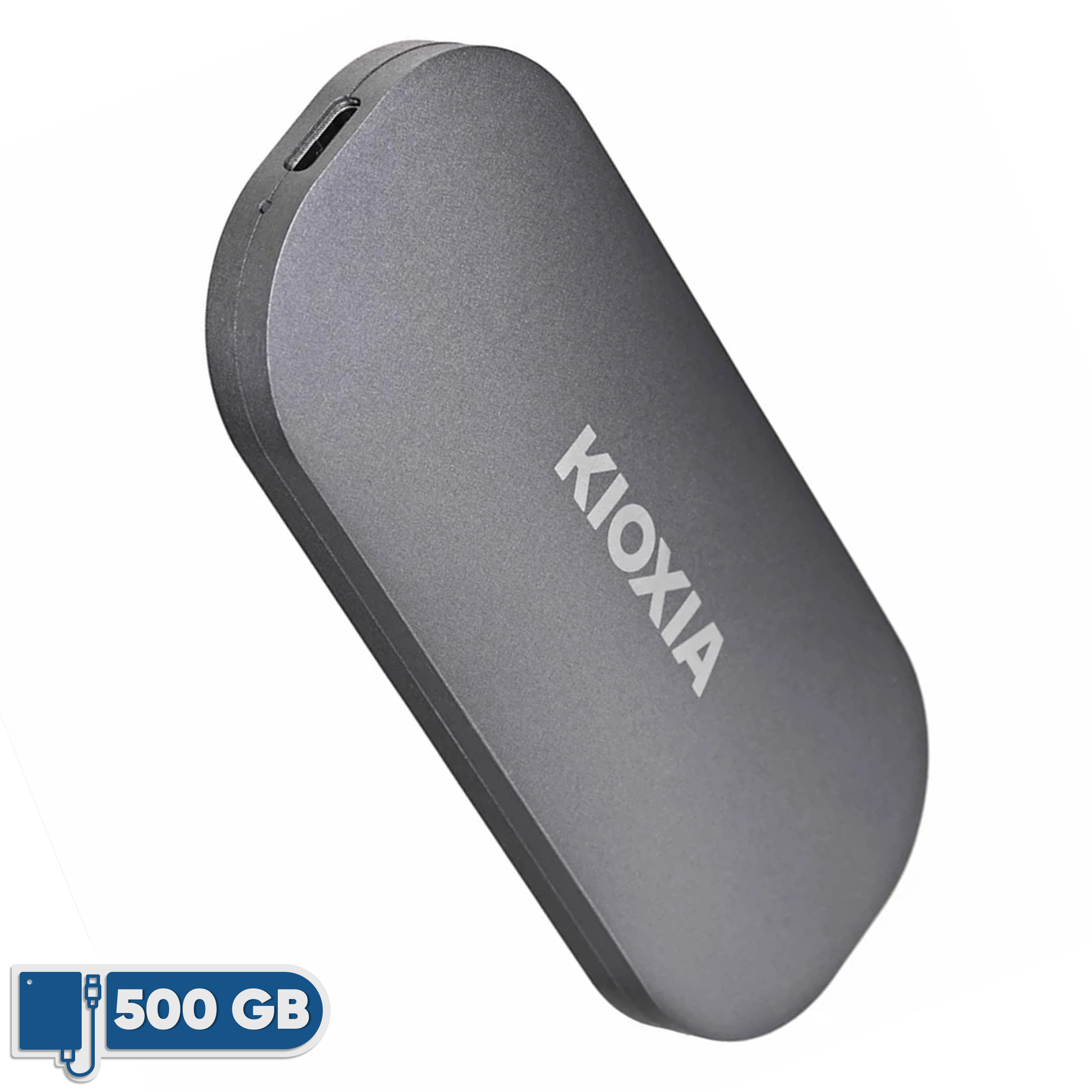 Внешний SSD Kioxia EXCERIA PLUS 500 ГБ, интерфейс USB 3.2 Gen2