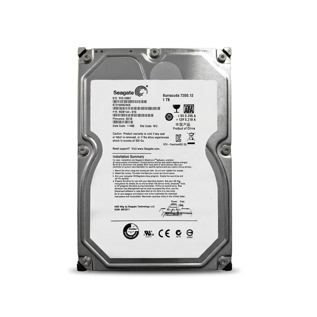 Seagate Barracuda 内蔵HDD 1TB 7200回転 SATA 6Gb/s