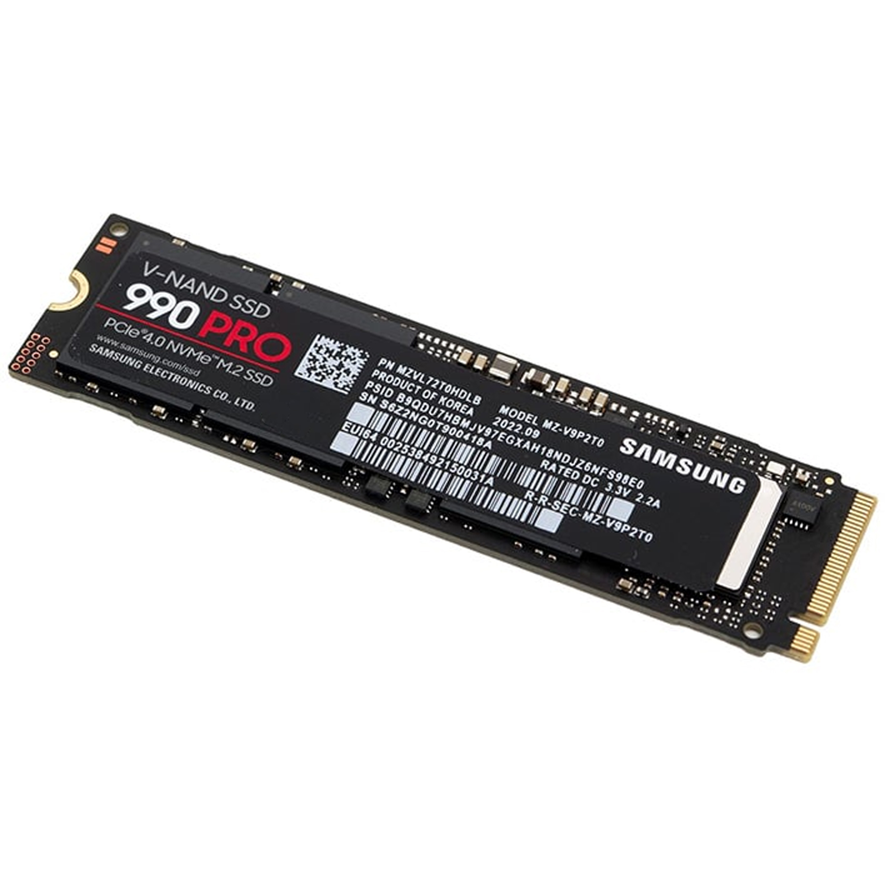 قرص SSD داخلي سامسونج 990 PRO PCIe Gen4 x4 سعة 1TB
