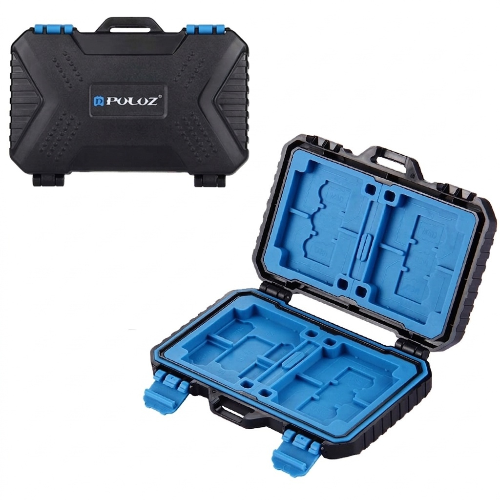 کیف محافظ کارت حافظه و سیم کارت پلوز / Puluz Memory Card and SIM Card Storage Case