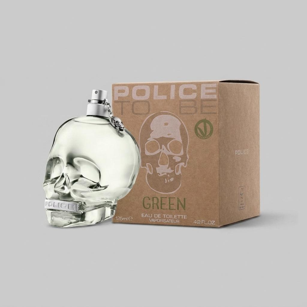 Eau de toilette Police TO BE GREEN, aroma dulce y fresco, 125ml