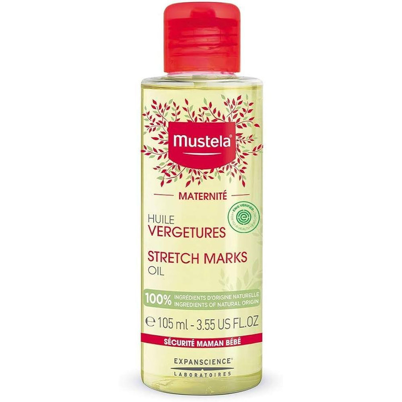 Mustela MATERNITE 임신선 개선 바디 오일 전 피부용 105ml