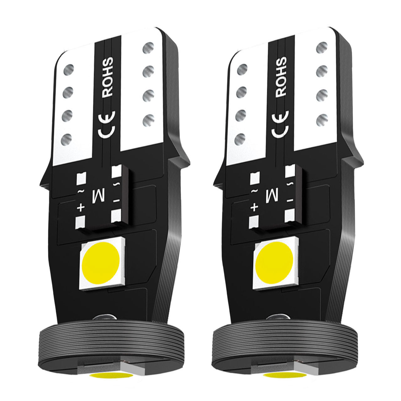 لمبة LED للسيارات موديل T10، حبتان