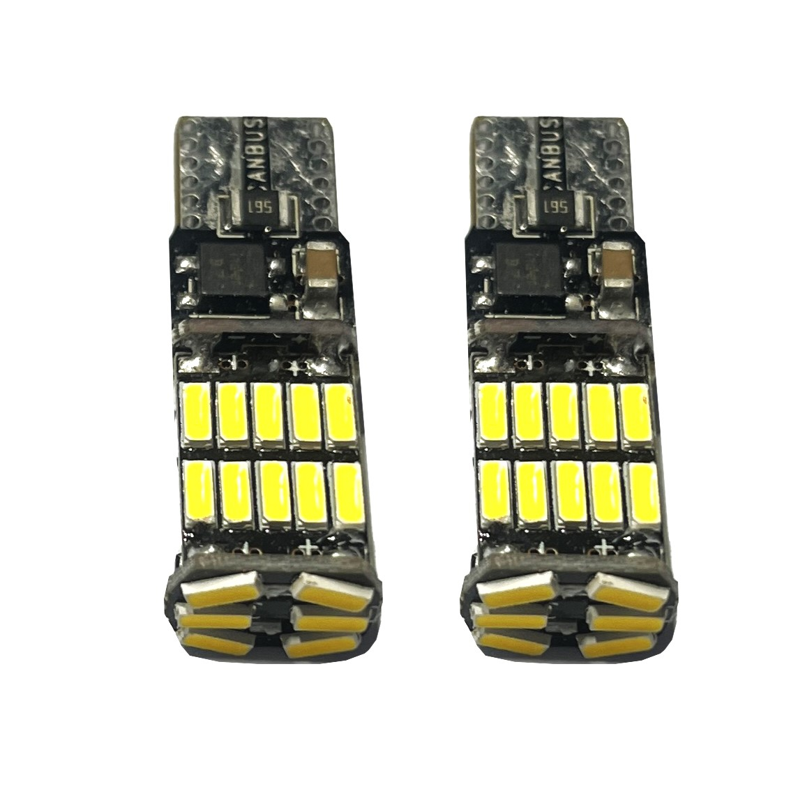 لمبة LED للسيارات FHD موديل 26-CANBUS-POWER-YELLOW، حبتان
