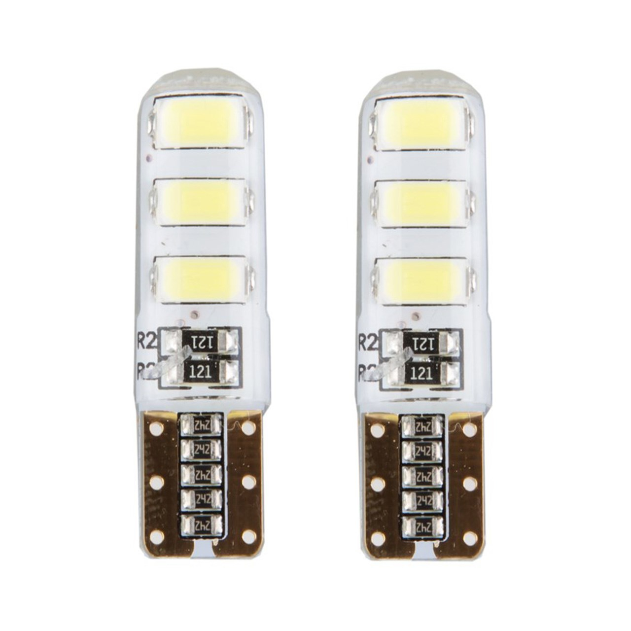 لمبة LED للسيارات موديل T10، حبتان