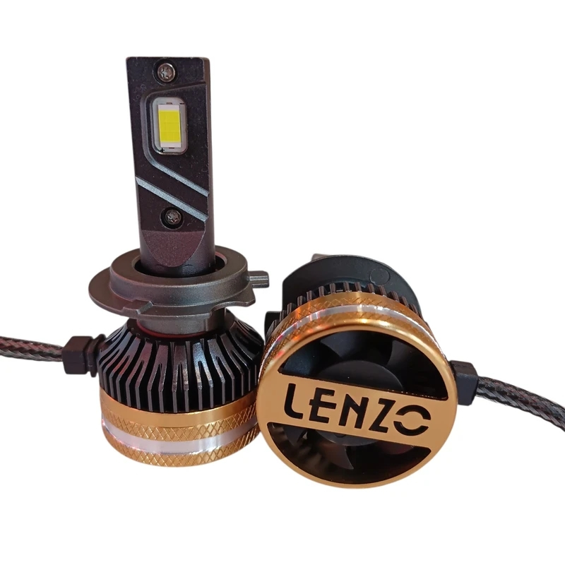 Ampoule de phare auto Lenzo modèle M125 Pro, culot H1, lot de 2