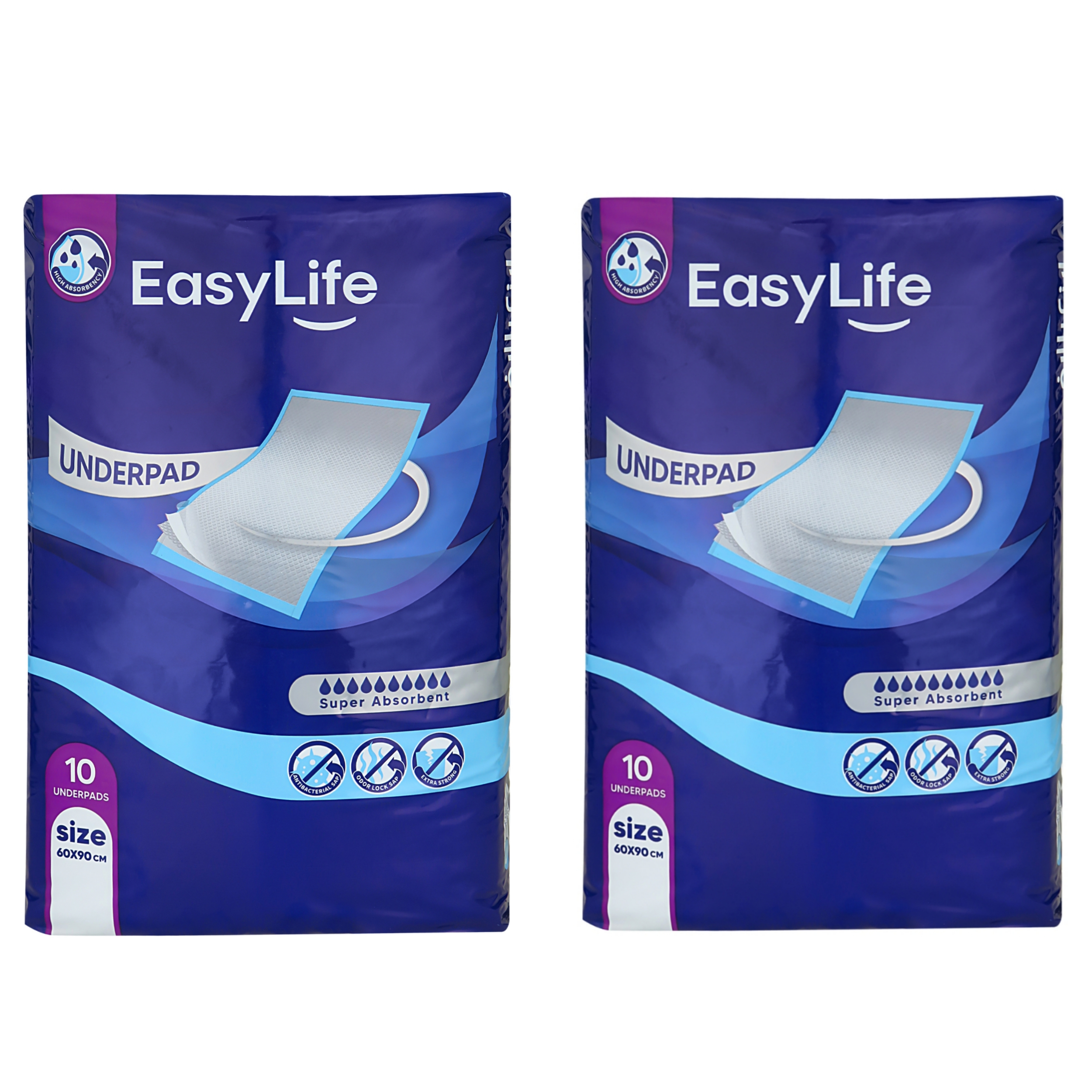 Easy Life 간호 패드 항균 2세대 10매입