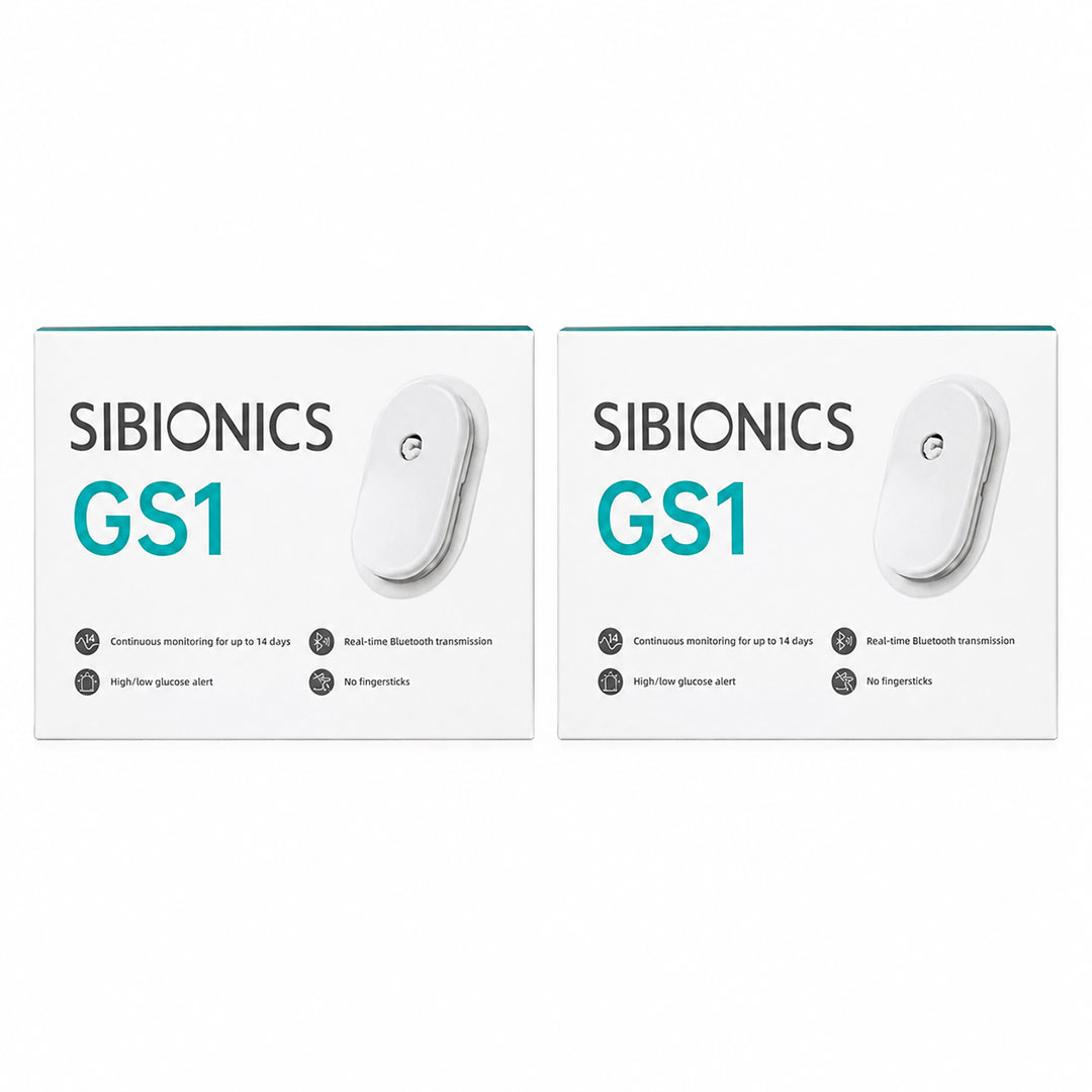 Сенсоры мониторинга глюкозы SiBionics GS1, 2 шт.