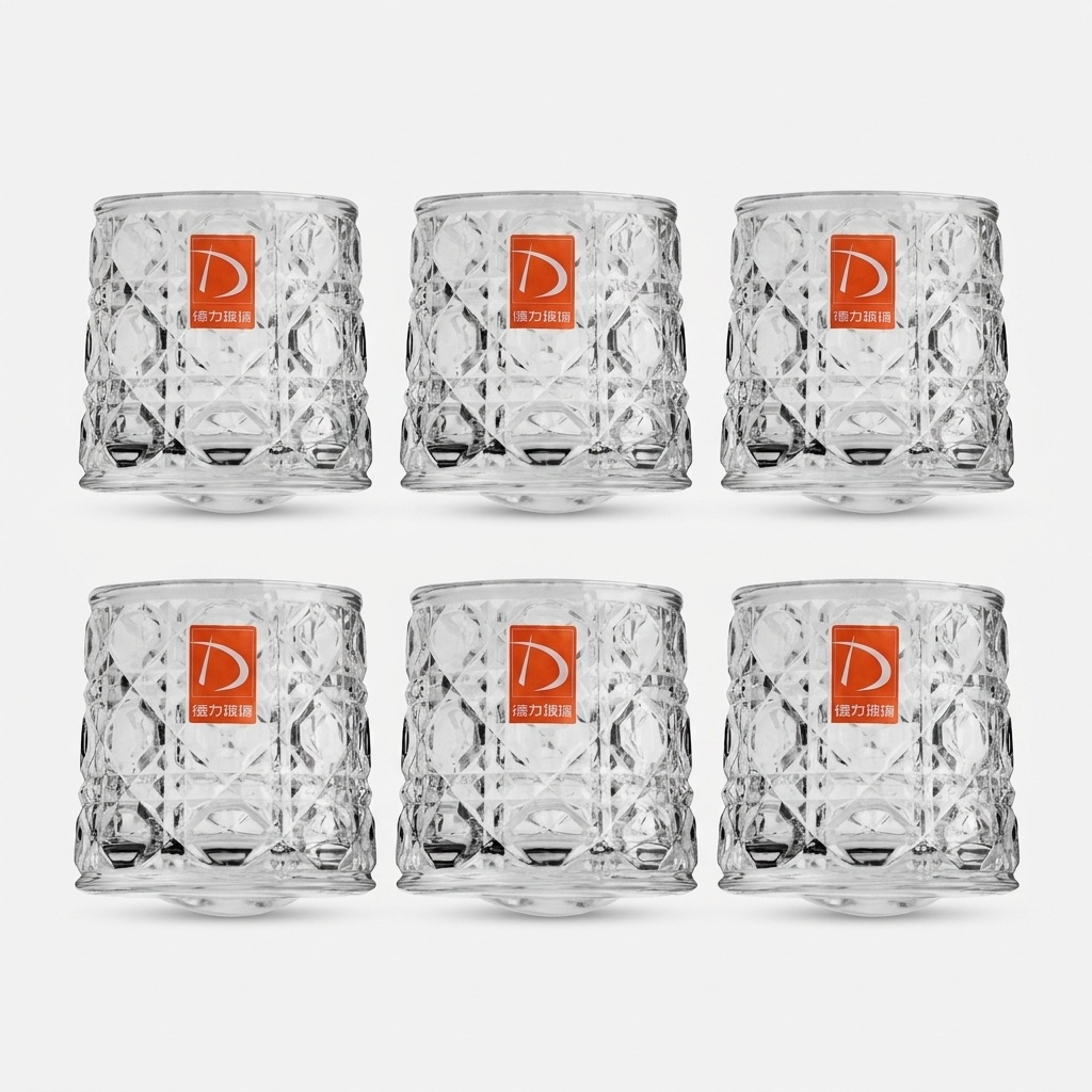 Set de 6 vasos con espiral Deli Dior