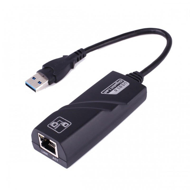 مبدل usb3 به شبکه lan مدل gigabit