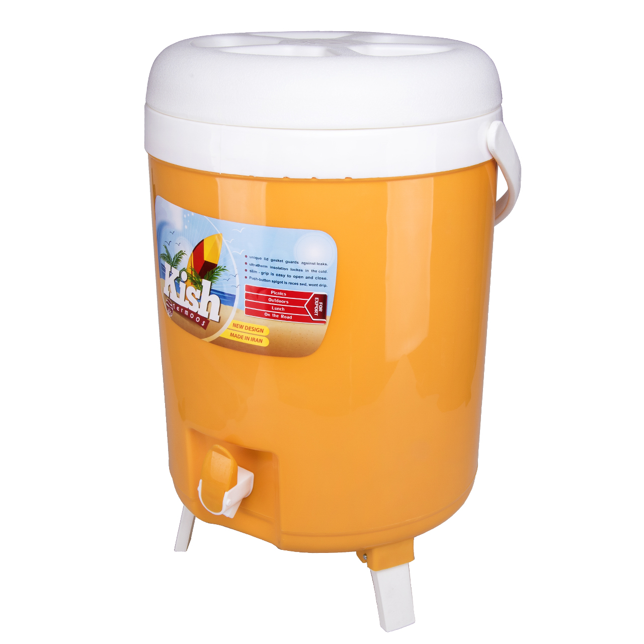 Kish Thermos Isolierkanne Modell 1013, 18L Fassungsvermögen