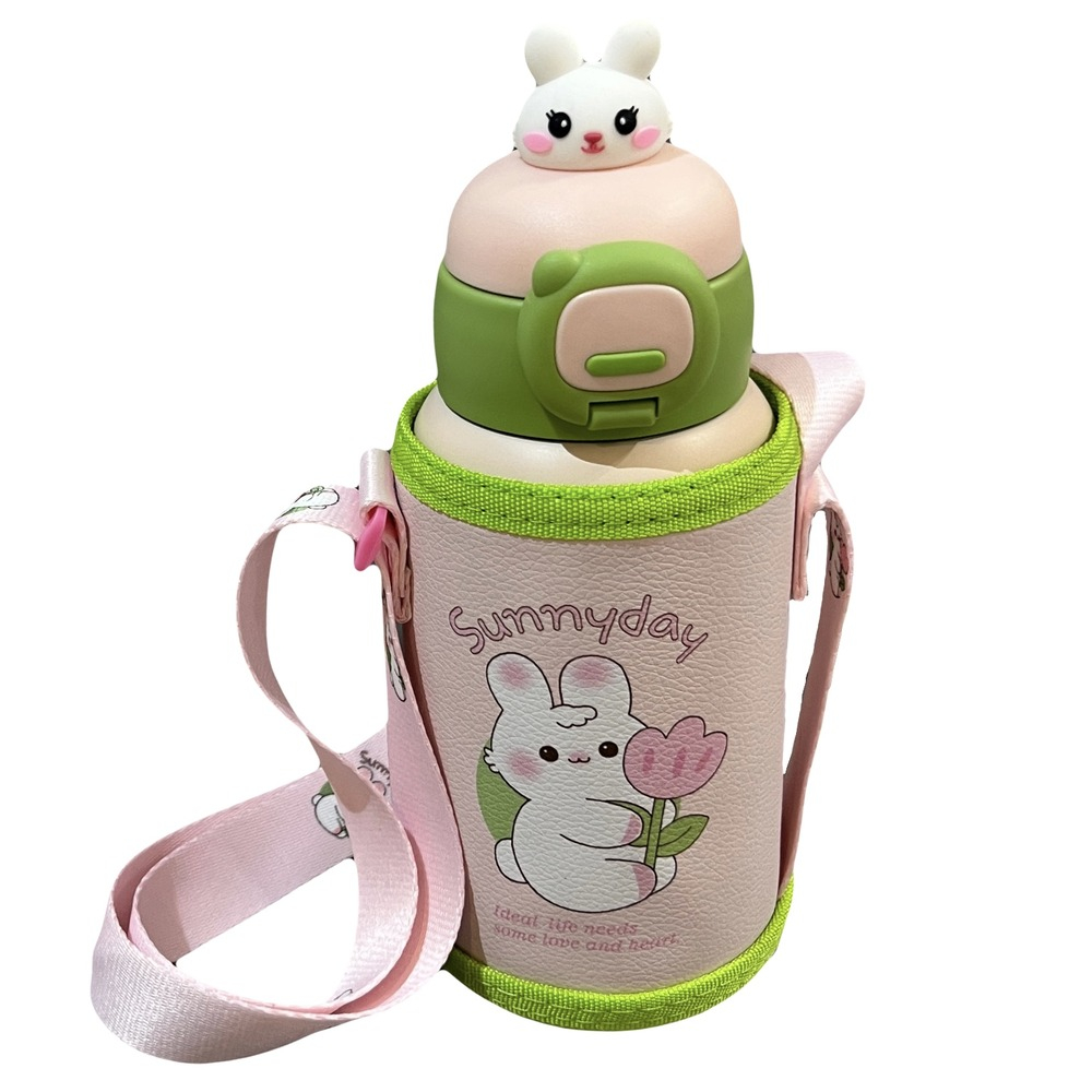 Kinder-Isolierkanne mit Doppeldeckel, 0,5L