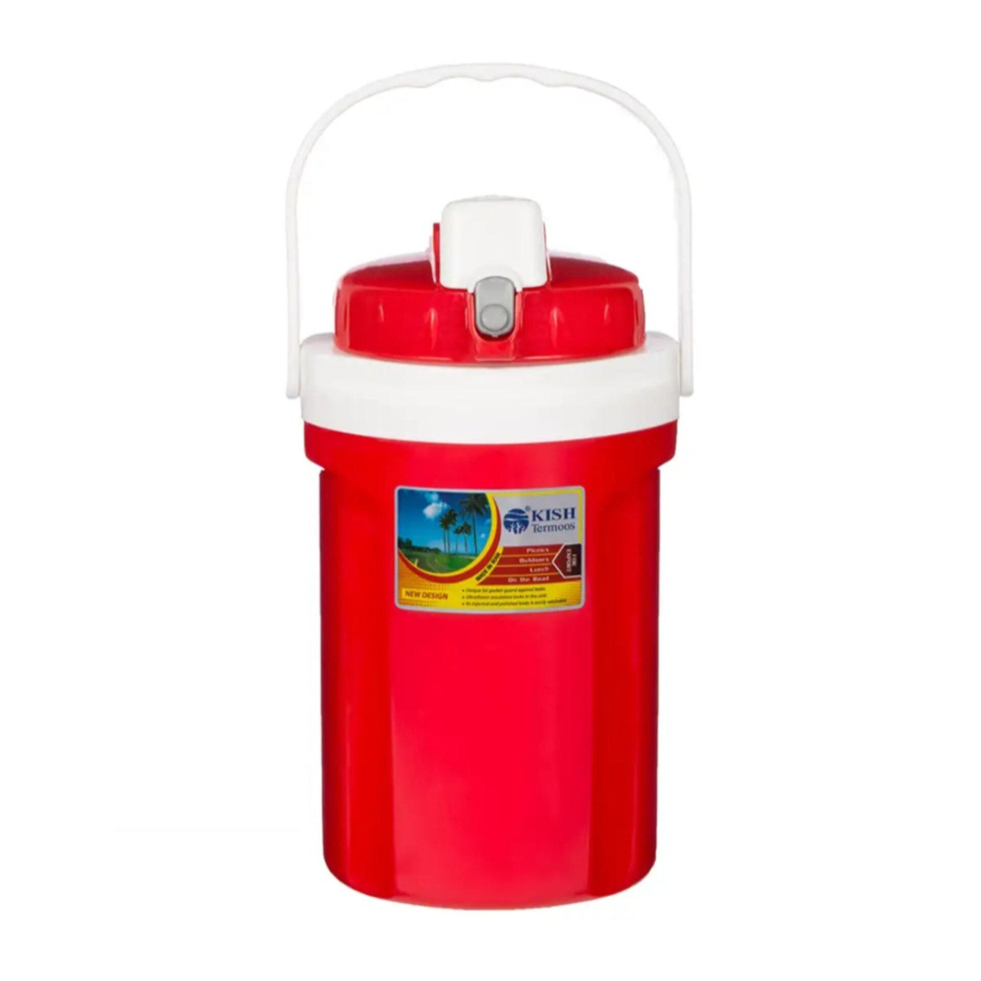 Kish Thermos Isolierkanne mit Verschlussdeckel 2L