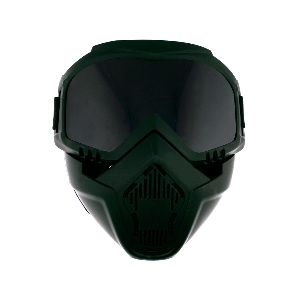 Lunettes masque moto Brant avec écran facial