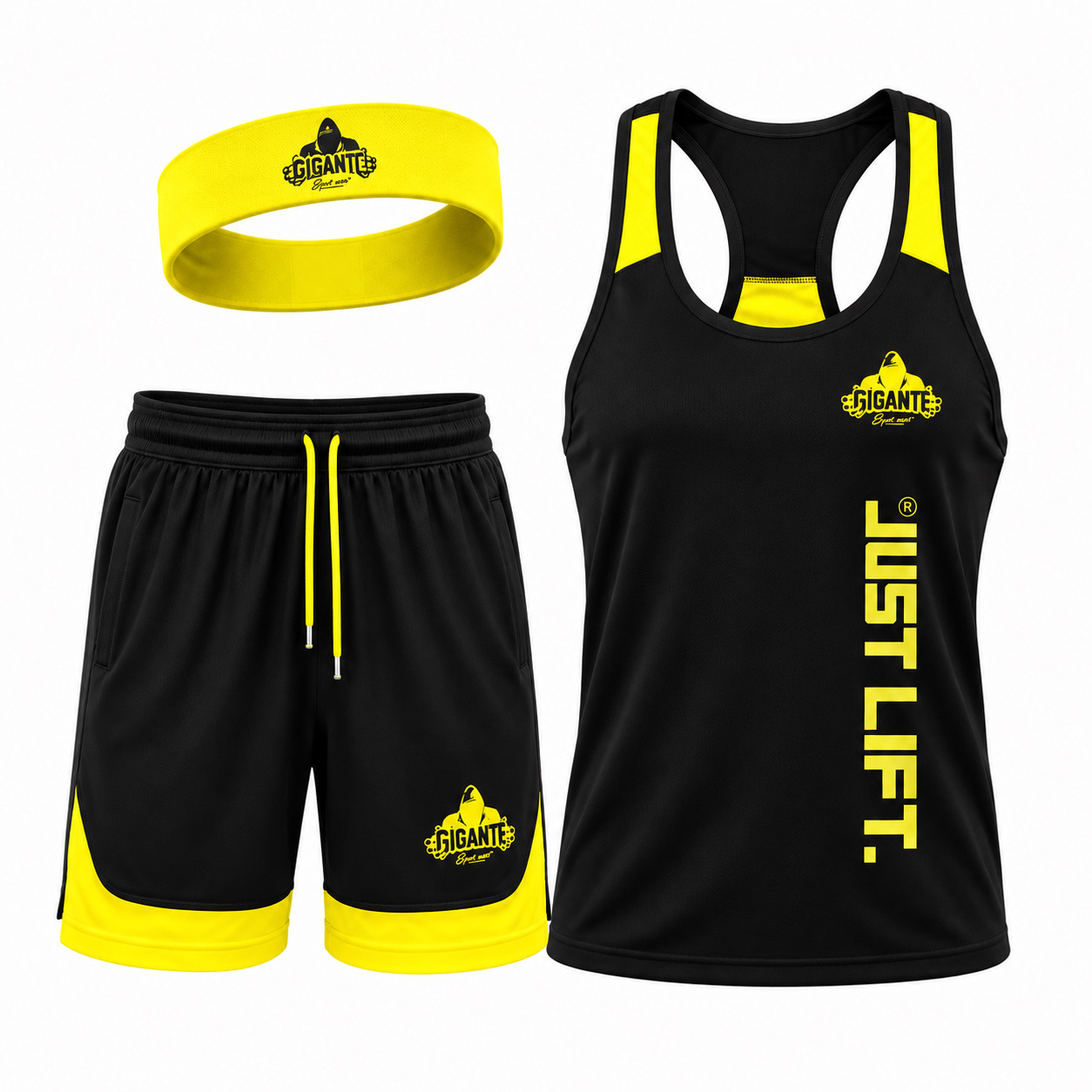 Conjunto de desporto de 3 peças para homem Just Lift 1856