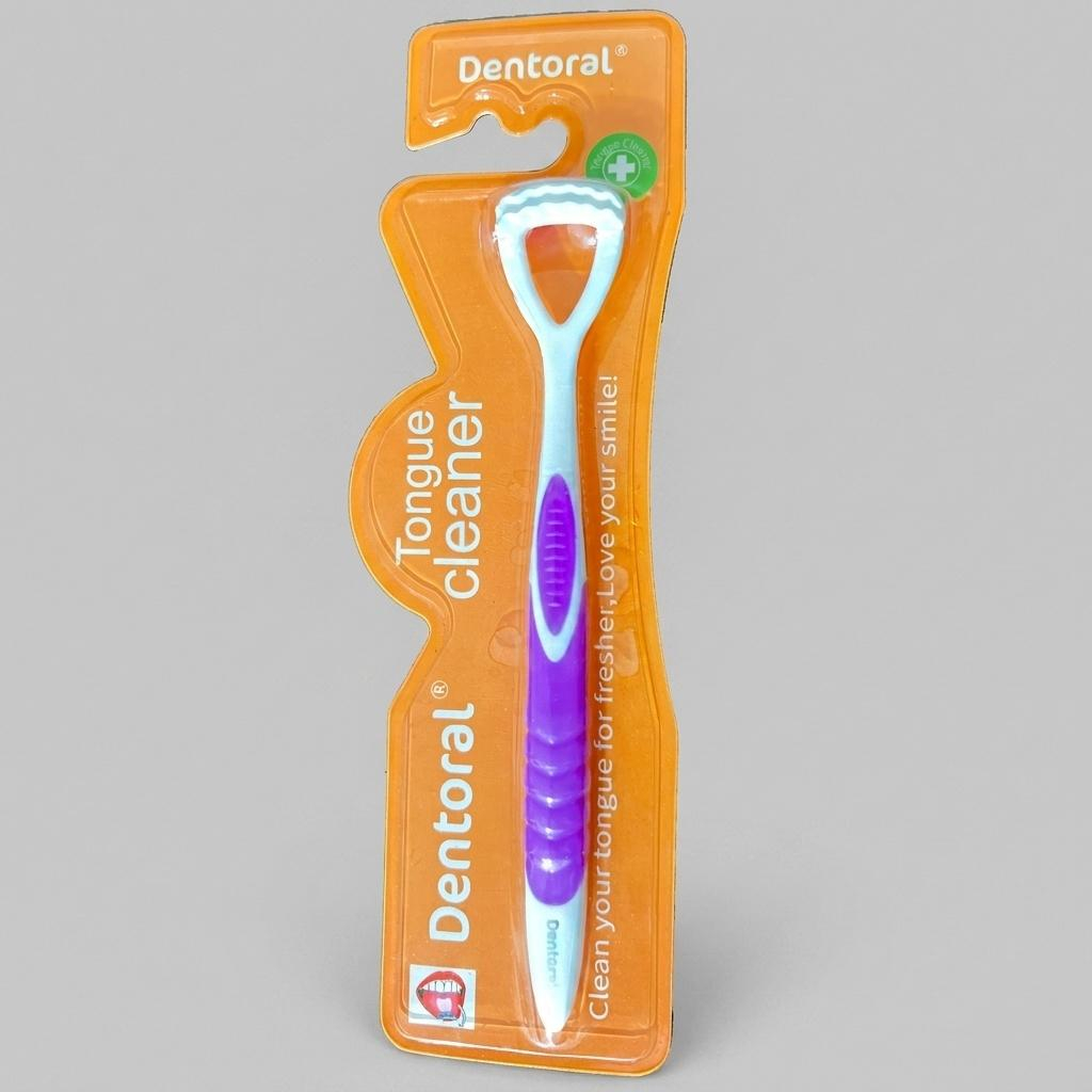 Щетка для чистки языка Dentral, модель T008, средняя жесткость