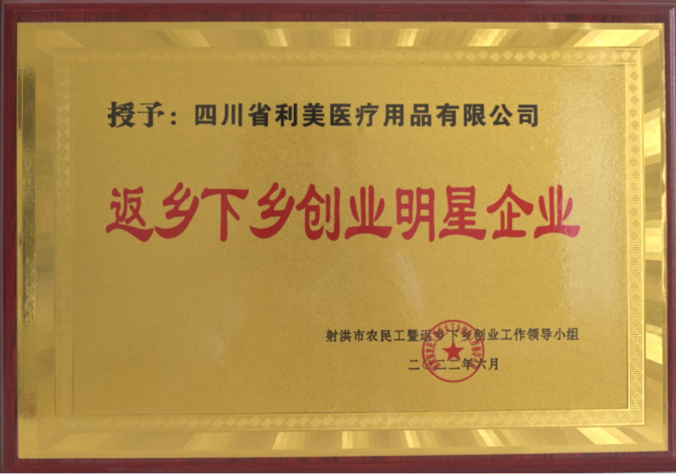 返乡下乡创业明星企业