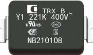 خازن سرامیکی چسبی افقی سری (SMD-Series)