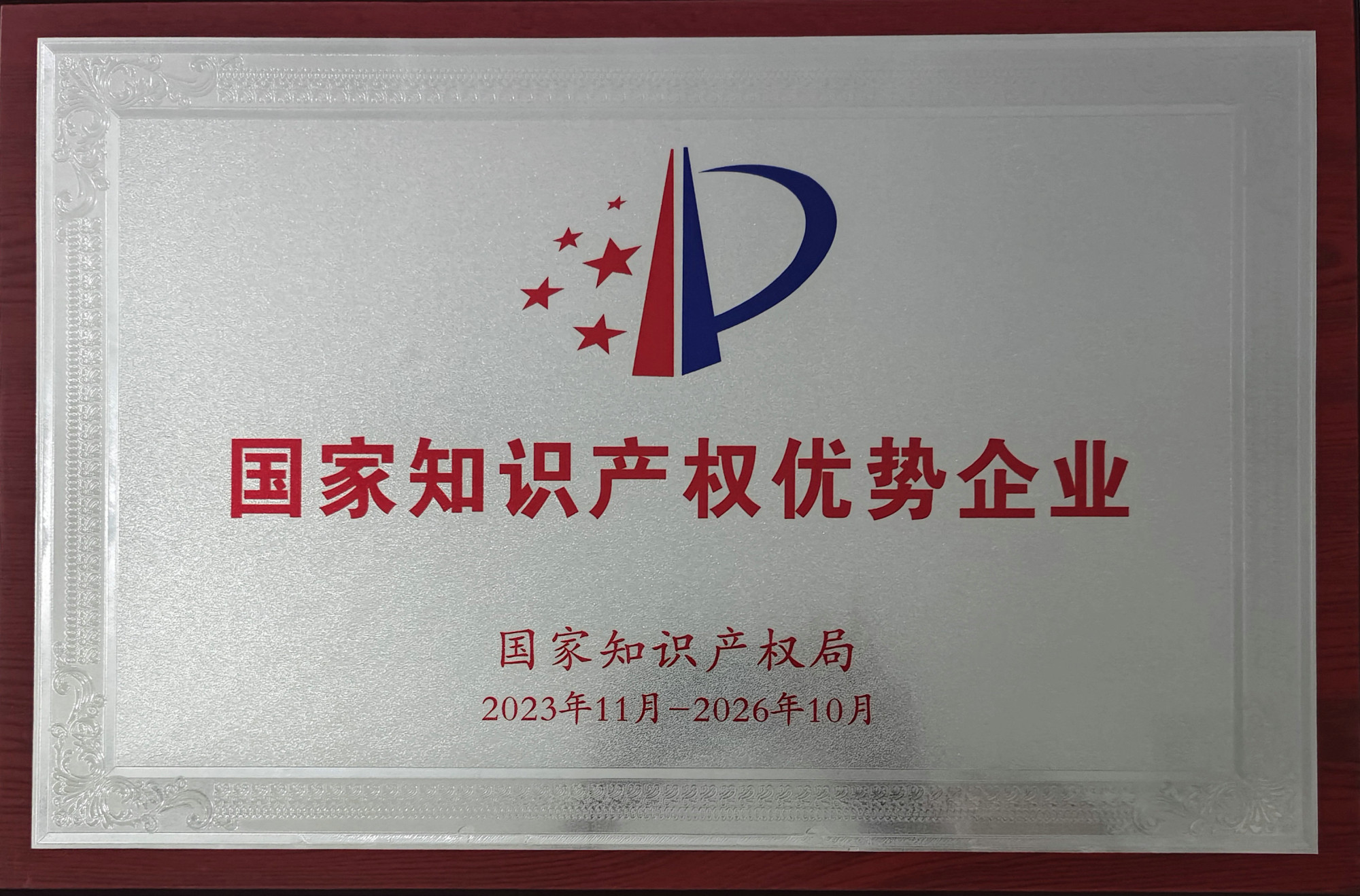 国家知识产权优势企业