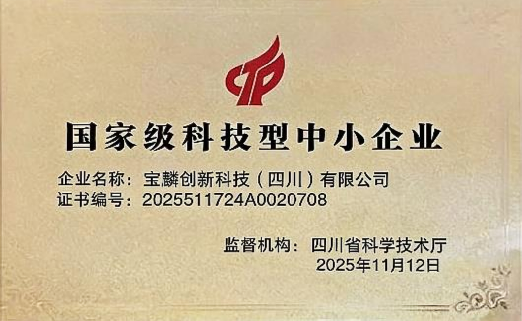 国家级科技型中小企业