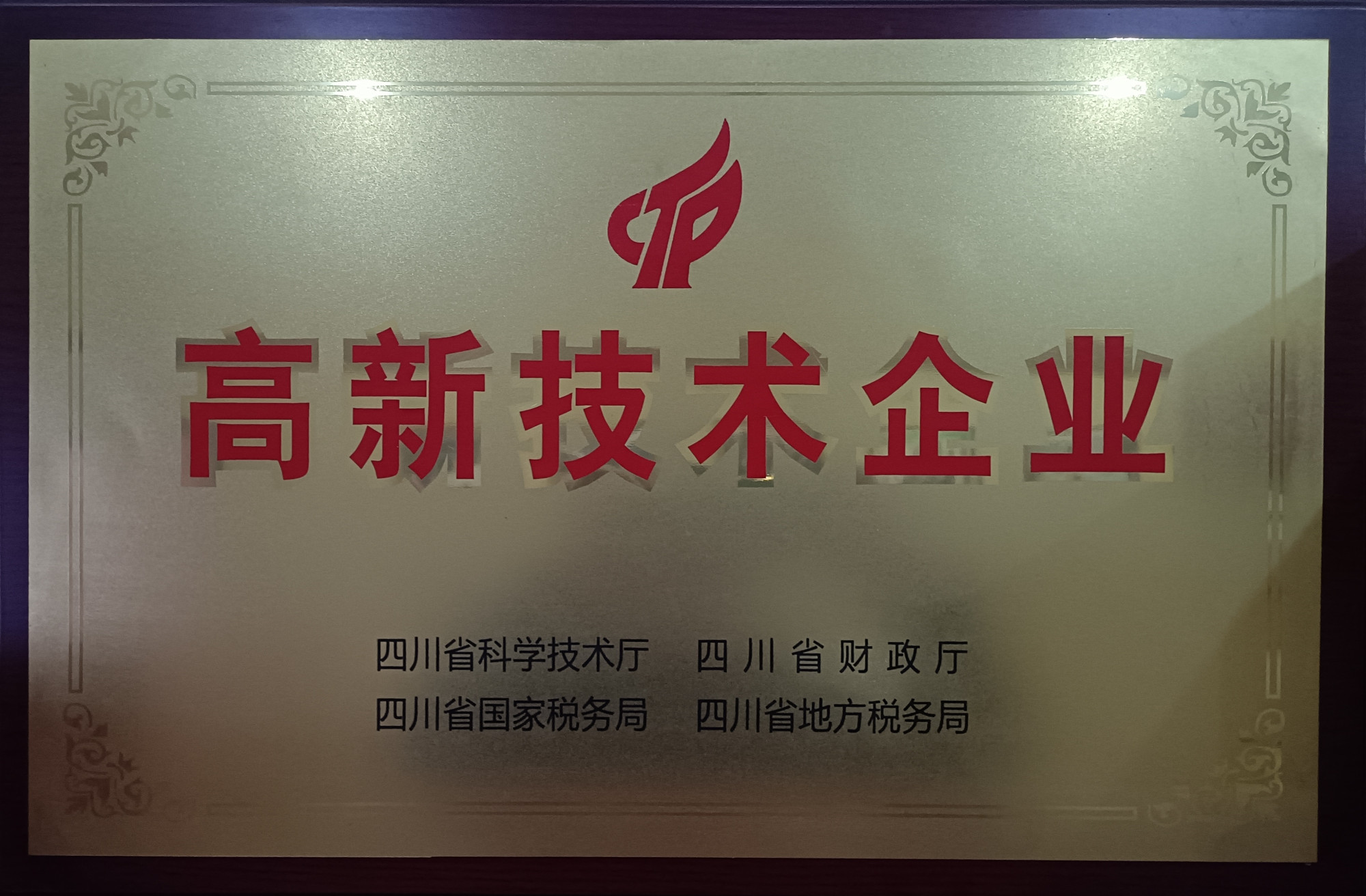 高新技术企业（扁）