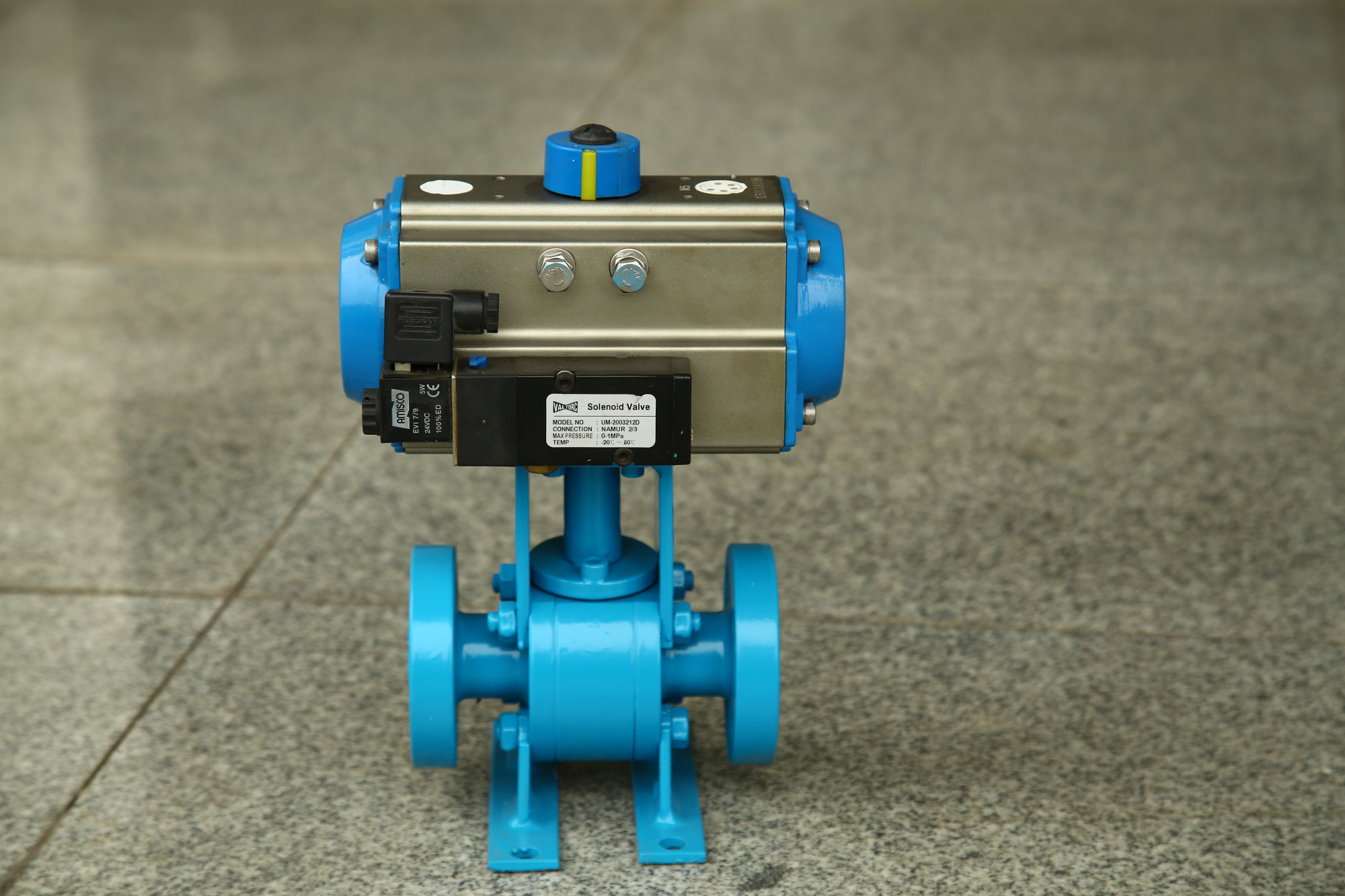 Schwimmend gelagerter Kugelhahn