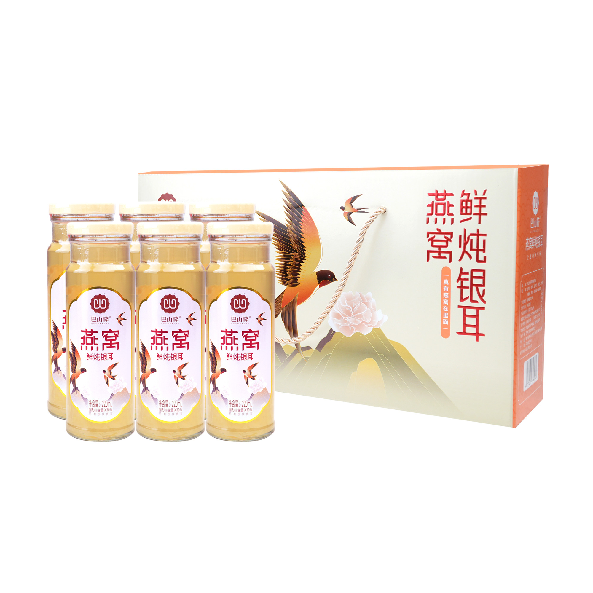 قارچ سفید تازه پخته با شیرانه شیرین (220ml×6 بطری)
