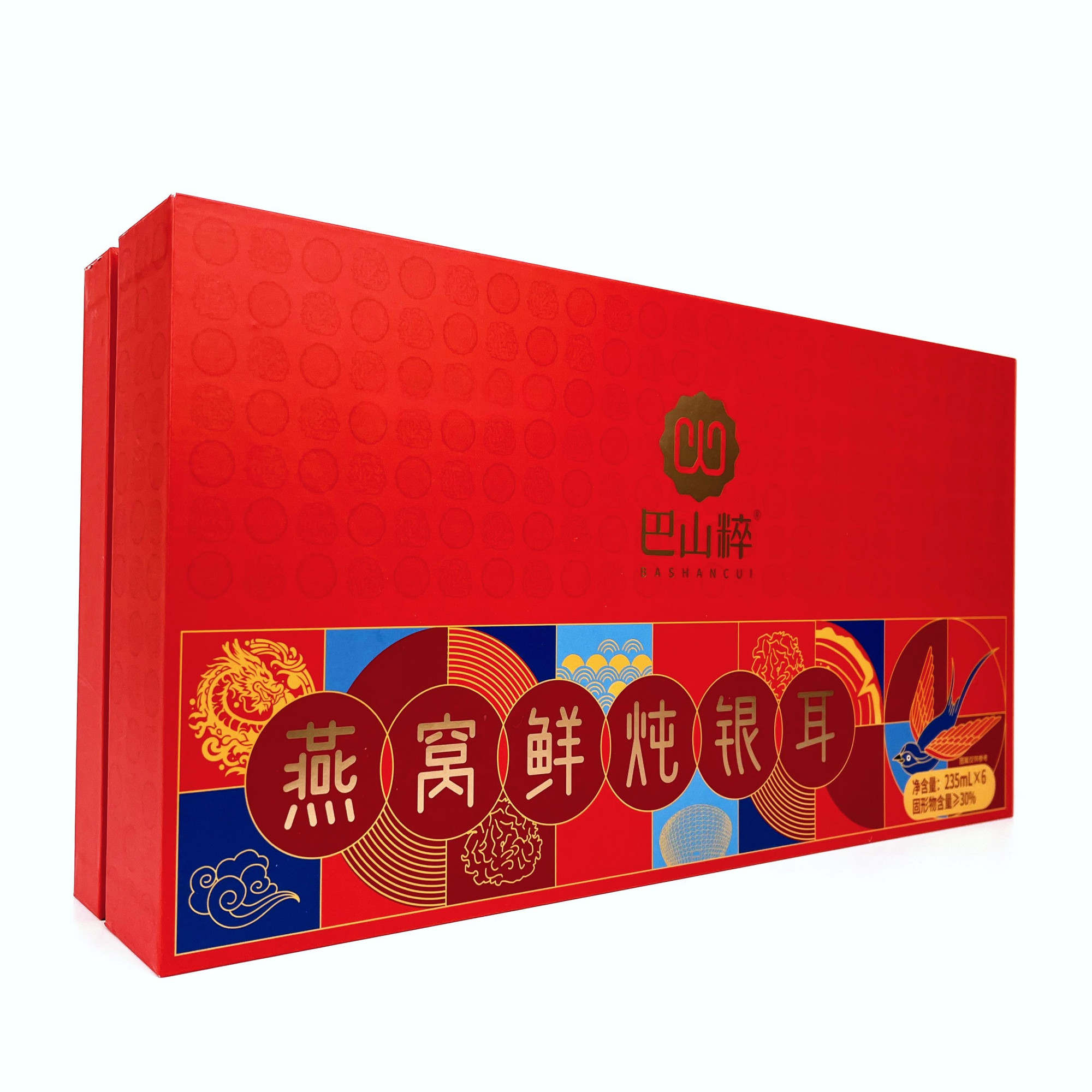 قارچ سفید تازه پخته با شیرانه جعبه هدیه لوکس شیرین (220ml×6 بطری)