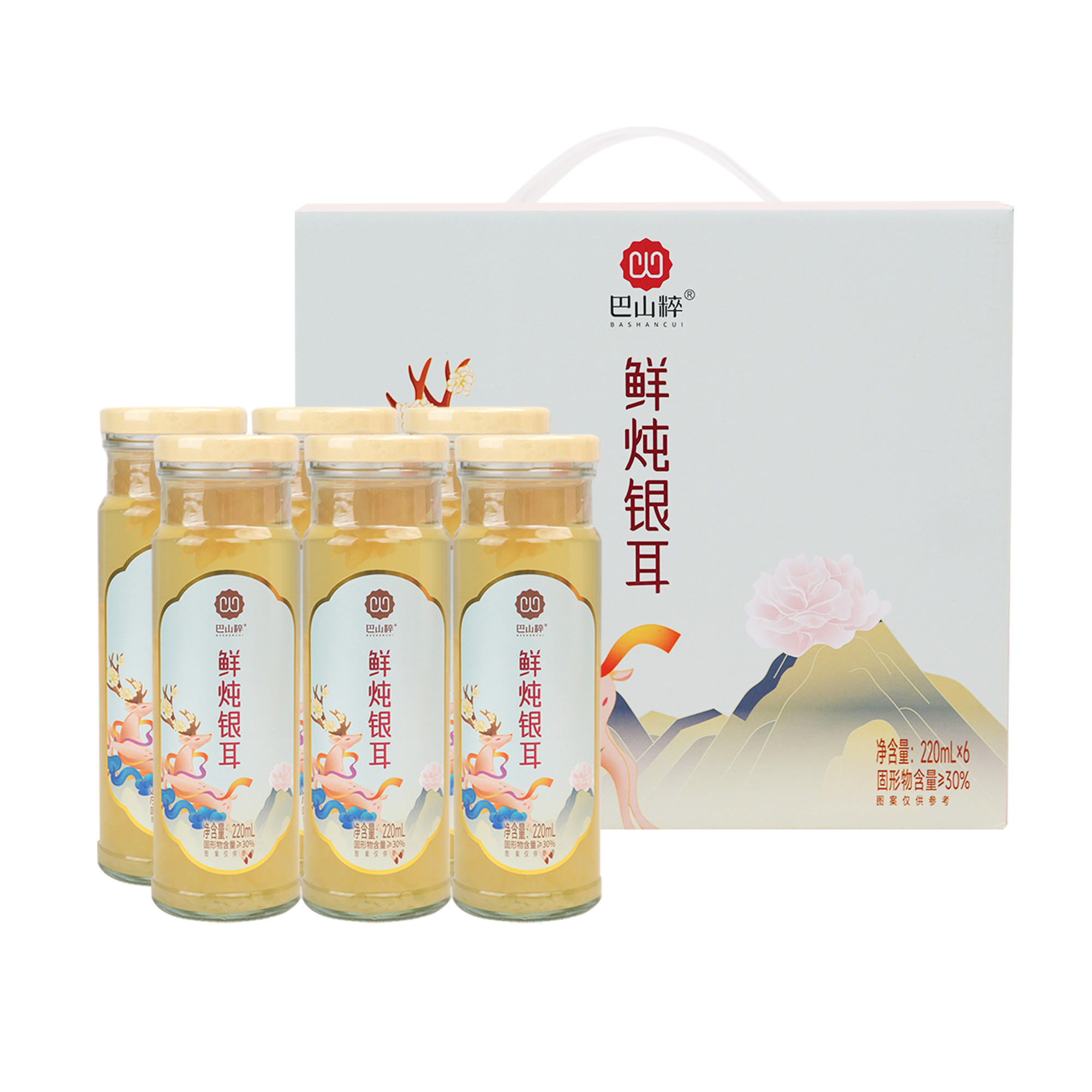 قارچ سفید تازه پخته شیرین (220ml×6 بطری)