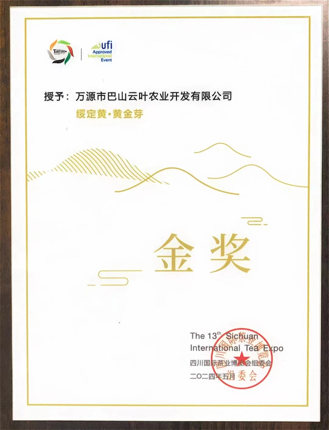黄金芽2024年金奖