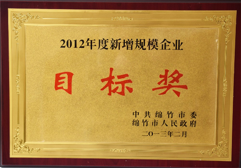 2012目标奖