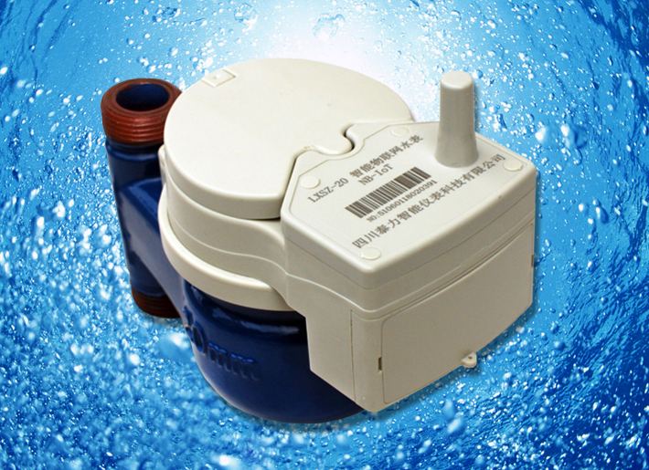 Elektronischer Fernauslesung Wasserverbrauchsmesser (vertikal ohne Ventil)
