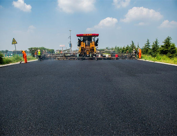 Gießbarer Asphaltbeton