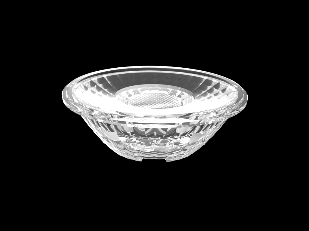 لنز TIR نور ریل (سری KA) با نگهدارنده