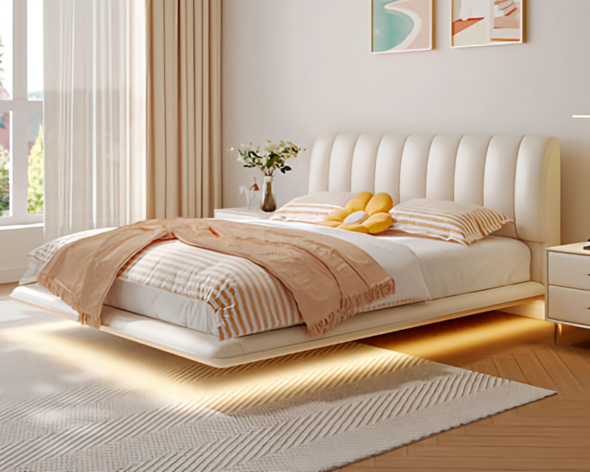 تخت پارچه‌ای