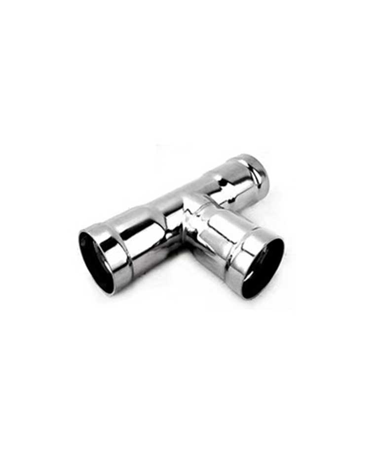 Edelstahlrohrsystem mit Ringpressverbindung