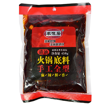 핸드메이드 클리어오일 훠궈 베이스 450g