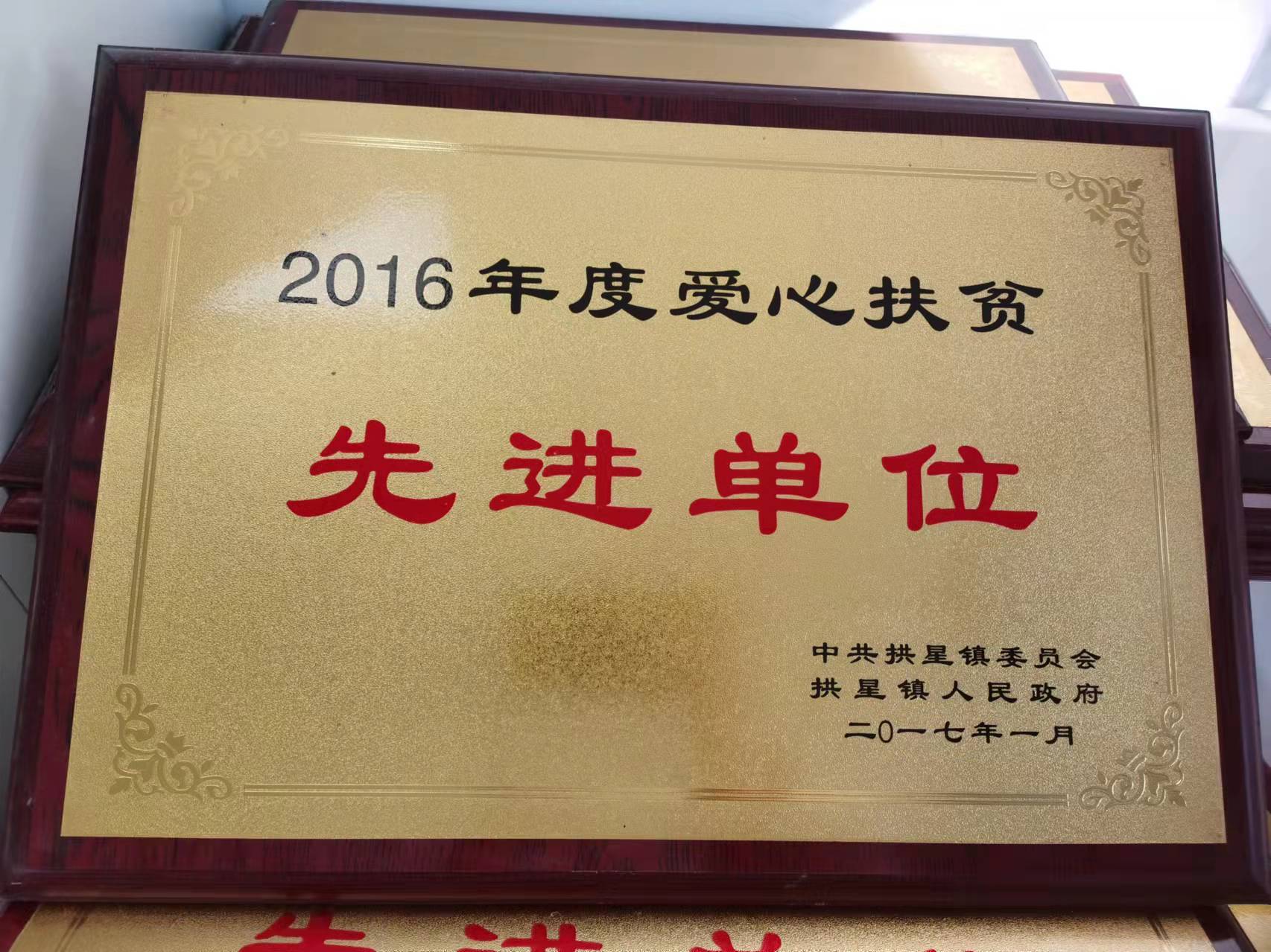 15_2016致远扶贫先进单位