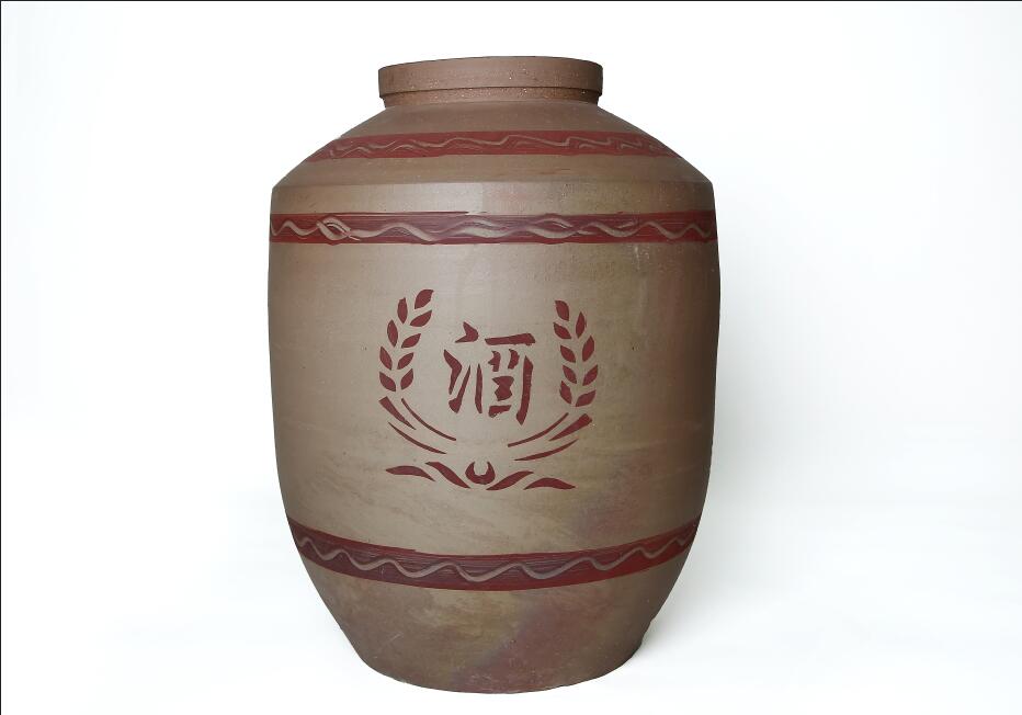 Spirituosenkrüge aus Töpferware aus Sichuan