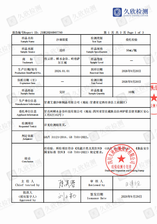 检测报告3