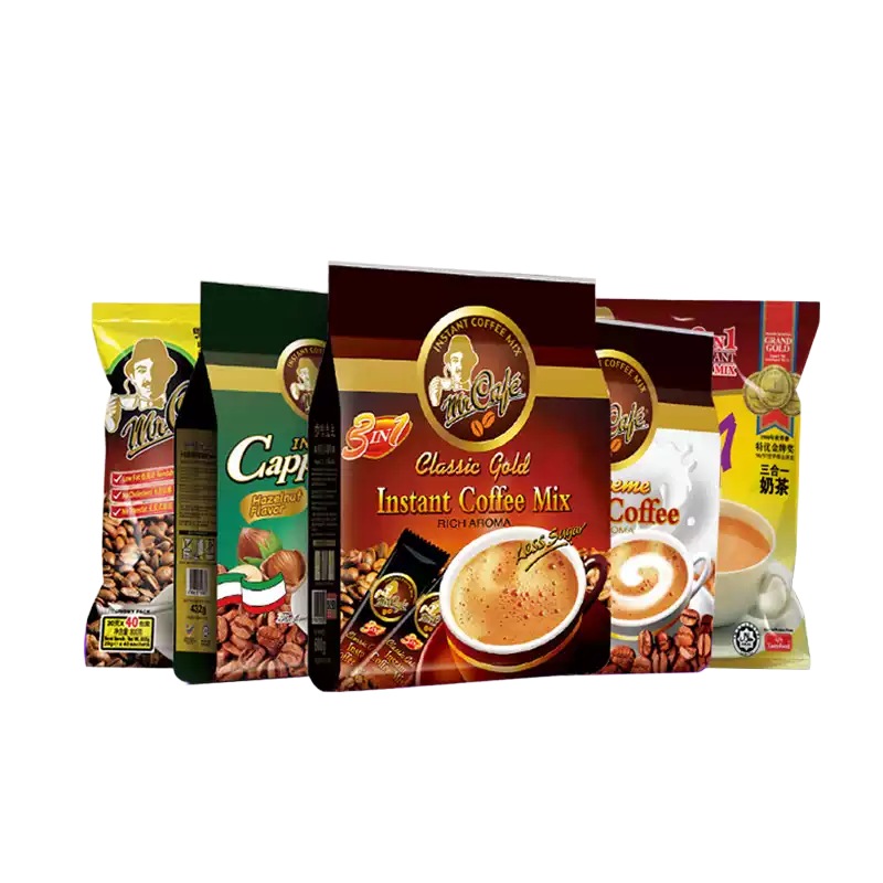 کیسه بسته‌بندی قهوه و شیرچای