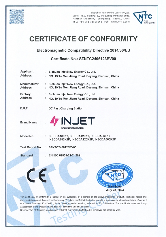 Injet Amapx CE认证